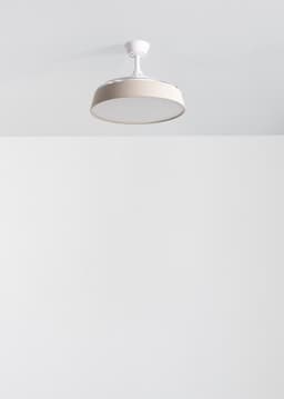 CREATE - Stille plafondventilator 40W (Ø107cm) met intrekbare bladen en LED-licht - Afstandsbediening - 6 snelheden - Programmeerbaar - WIND CLEAR CONTOUR — thumbnail 5