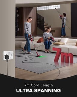 VACTIDY Blitz C8 - Stofzuiger met snoer - 200 AW, 70 kPa, 500 W - 7 m lang snoer (bereik 160 m²) - 1,5 liter inhoud — thumbnail 4