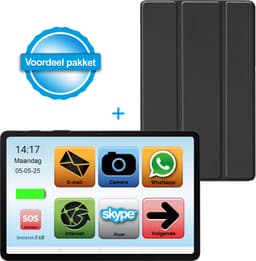 SeniorenTAB SA11W Voordeelpakket - Op basis van Samsung - 256GB - 11 inch - Wifi - Tablet voor ouderen inclusief beschermhoes — thumbnail 1