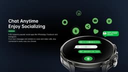 Xcruiser Black Shark X Wifi + 4G smartwatch Android met simkaart — thumbnail 5