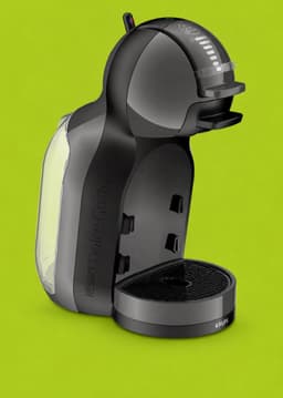 KRUPS NESCAFÉ Dolce Gusto MiniMe KP120810 - Koffiecupmachine - Antraciet / zwart + 2 zwarte mokken "Coffee Affair" + zwarte tegel "Fuck it new plan" + tegelhouder - (cadeau)PAKKET — thumbnail 3