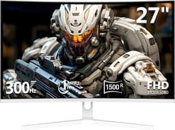 TIM® Gaming Monitor 240hz - Gaming Monitor - Wit - ‎‎18cm x 62cm x 45cm — thumbnail 1