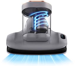 JIGOO S100 Cordless Draadloze Matrasstofzuiger | 10kPa Zuigkracht, UV-Lamp, Stofmijtsensor, 55°C Warme Lucht & 99,9% Mijtverwijdering — thumbnail 2