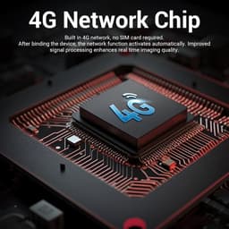 4G Dash Cam - Auto DVR recorder - Voertuig beveiligen - Ingebouwde 4G connectiviteit — thumbnail 2