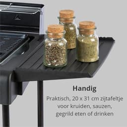 Elektrische Barbecue - BBQ - Staand model - Ook voor op de Camping — thumbnail 2