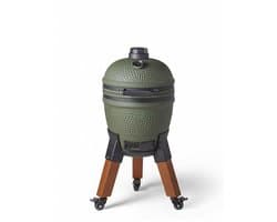 Moddern - Green Original - aluminium hout-look poten met wielen met rem - 8 tot 12 personen