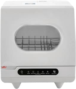 Mini Vaatwasser - Compacte Vaatwasser - Snel Servies Wassen - Desinfectie Functie - 45 cm - Wit — thumbnail 1