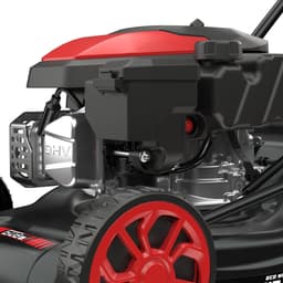 Benzine grasmaaier - Grastrimmer gazonmaaier - Gazon onderhouden - 4-takt motor - 41 cm maaibreedte - Zwart — thumbnail 2
