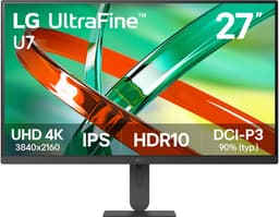 LG UltraFine 27U710B-B - 4K IPS Monitor - Ergonomisch Ontwerp - 27 inch — thumbnail 1