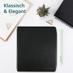 PocketBook Era Lite e-reader Stone Green – 7 inch – 16 GB – spatwaterdicht + Stone Green met Zwarte Shell Cover – voordeelbundel — thumbnail 4