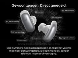 soundcore Liberty 5 Pro by Anker - Anker Thus Al Chip - Kristalheldere Gesprekken - Noise Cancelling Oordopjes - Draadloze Oordopjes - ANC Met 6-5 U/28 U:Speeltijd - Snelladen - Draadloos Opladen — thumbnail 4