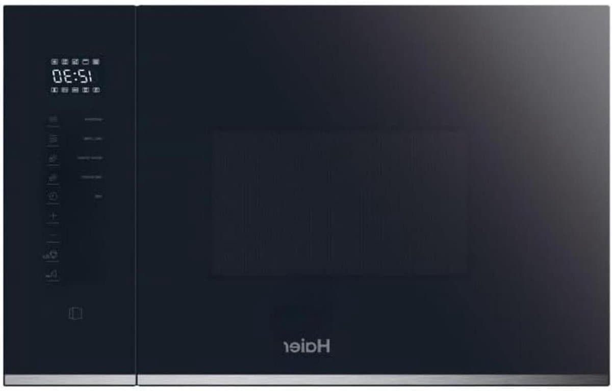 Inbouwmagnetron - Magnetron Oven - Snel Eten Opwarmen - Roestvrijstalen Binnenkant - 20 Liter - Zwart — afbeelding 1