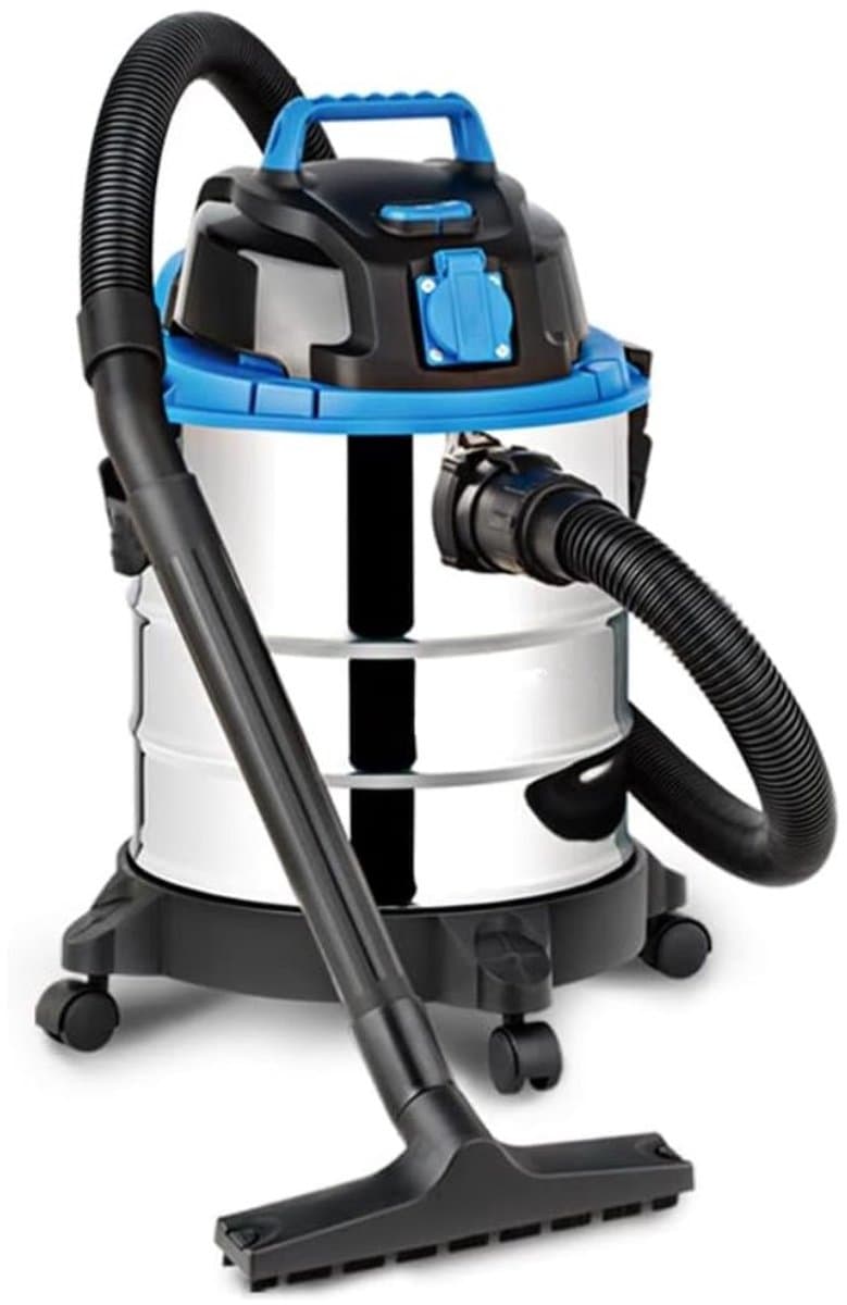 DnA® Karcher - Karcher Stofzuiger - Bouwstofzuiger - Festool Stofzuiger - Bouwstofzuiger Zonder Zak - Zilver - 35cm x 35cm x 51cm — afbeelding 1