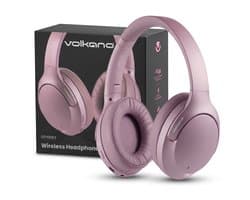 Volkano Odyssey Draadloze koptelefoon – ANC – Roségoud