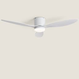 Fantiluxe - Nils - Plafondventilator met verlichting - Wit - Ø132cm - Afstandsbediening - Met lamp - Plafond ventilator - Slaapkamer — thumbnail 5