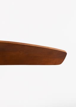 CREATE - Plafondventilator silent 100% hout 40W (Ø112cm) - Geen licht - Afstandsbediening - 6 snelheden - Programmeerbaar - WIND CALM NATURAL WOOD — thumbnail 2