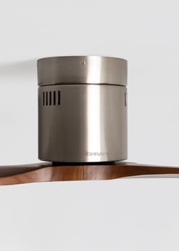 CREATE - Plafondventilator silent 100% hout 40W (Ø132cm) - Geen licht - Afstandsbediening - 6 snelheden - Programmeerbaar - WIND CALM NATURAL WOOD — thumbnail 5