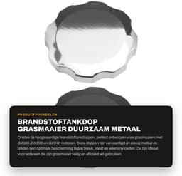 Dailygoods- Brandstoftankdop - 2 Stuks - Duurzaam Metaal - Compatibel GX160/GX200/GX240 - Hoge Hardheid - Weerbestendig - Tankdop — thumbnail 5