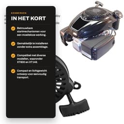 Dailygoods- Repeteerstarter Vervanging 14 165 07 S - Recoil Starter - Motorstarter - Geschikt voor XT650/XT675/XT700 - ABS/Aluminiumlegering - Inclusief 1 Starter - Startmotor — thumbnail 2
