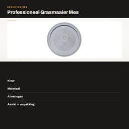 Dailygoods- Grasmaaier Mes - Balancer Gereedschap - Precisie — thumbnail 3