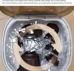 Mini Vaatwasser - Kopjesreiniger Tafelmodel - Snel Glazen Wassen - 360 Graden Reiniging - 21 x 20 x 20 cm — thumbnail 5