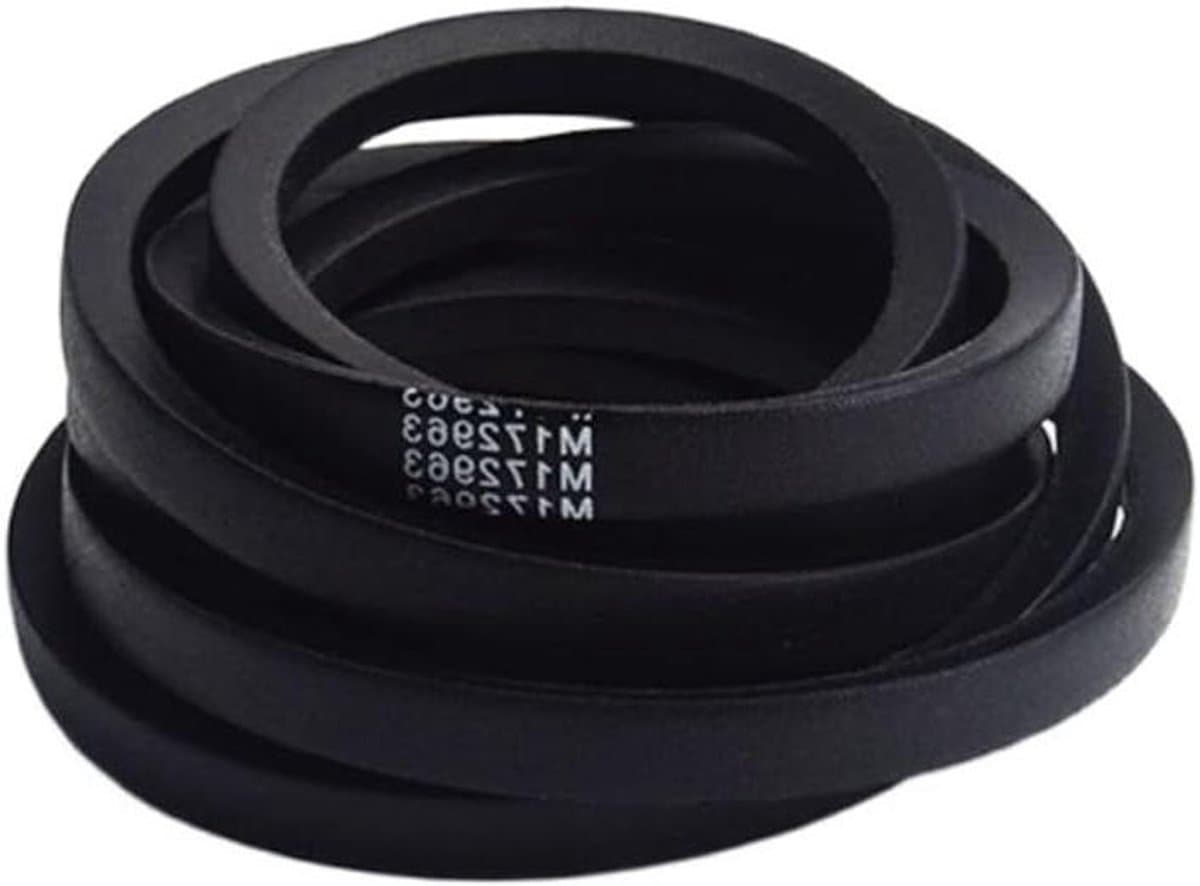 Maaier Dek Riem - Vervangend Onderdeel - Gazon Onderhoud - Duurzame Rubber Constructie - 5/8 x 170 inch - Zwart — afbeelding 1