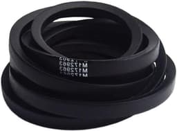 Maaier Dek Riem - Vervangend Onderdeel - Gazon Onderhoud - Duurzame Rubber Constructie - 5/8 x 170 inch - Zwart — thumbnail 1