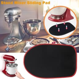 Mixer Mat - Keukenmachine Accessoire - Keuken Werkblad - Makkelijk Verplaatsbaar - 33x20cm - Zwart — thumbnail 5