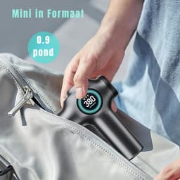TIM® Massage Gun - Massage Pistool - Massage Gun Professioneel - Massage-gun - Grijs - 5cm x 3cm x 8cm — thumbnail 5