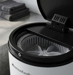 Melchioni Family Tornado Inox Draagbare Wasdroger 6 kg – 3200 RPM Centrifuge – Compact & Ruimtebesparend – Handmatige Bediening – Wit — thumbnail 2