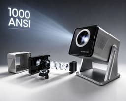 Magcubic X7 - Beamer - Native 1080P - 1000 ANSI - Android 14 - WiFi 6 - Auto Focus - Thuisbioscoop — thumbnail 4