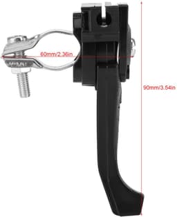 Dailygoods- Gashefboom Gemaakt van Kunststof/Metaal - Universele Grasmaaier - Tuinaccessoire - Geschikt voor 19mm Stuur - Eenvoudig te Installeren - Duurzaam Gebruik - Gasklep — thumbnail 5