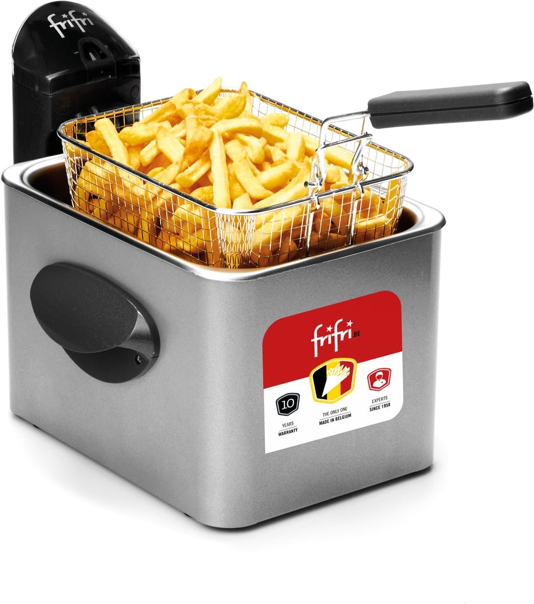 FriFri - Expert friteuse - 4,5L - RVS - 2800 Watt — afbeelding 1