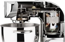 Keukenmachine - Kneedmachine Blender - Bakken Thuis - Volledig Metalen Motor - 55 Liter Kom - Zilver — thumbnail 2