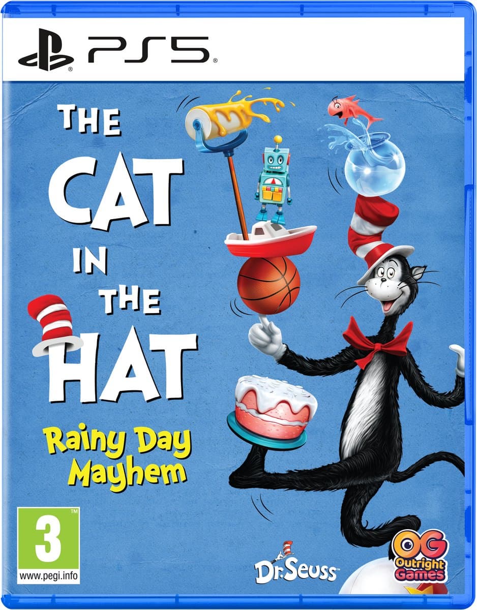 The Cat in The Hat: Rainy Day Mayhem - PS5 — afbeelding 1