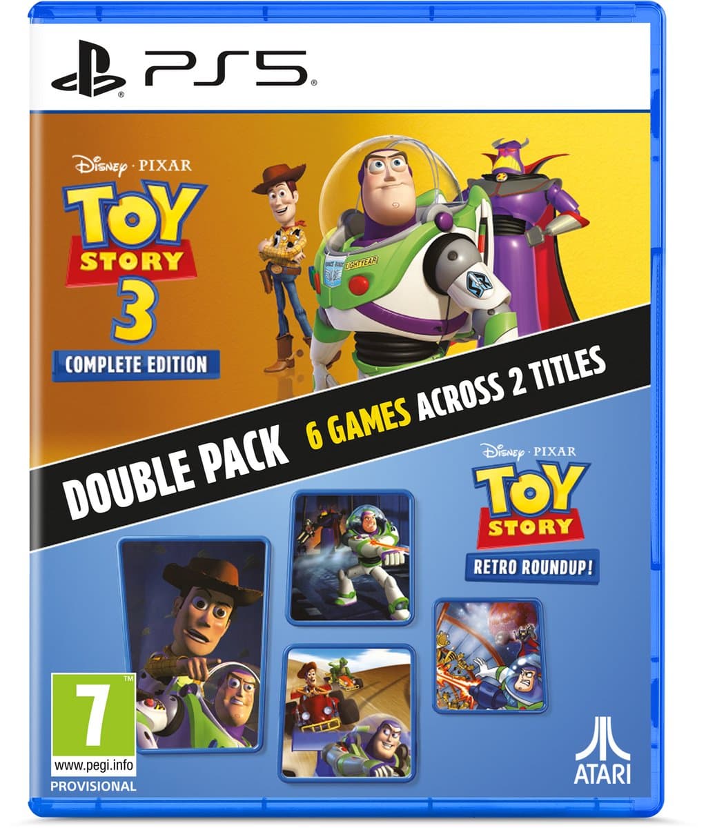 Toy Story Retro Round Up! + Toy Story 3 Complete Edition - PS5 — afbeelding 1