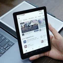 Cventrix E-reader 6 inch - E reader kobo - ereader - Ink eBook Reader B6 – OS Android 14 – 4GB RAM 64GB Opslag – Oogvriendelijk Scherm – Zwart — thumbnail 4