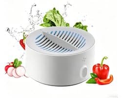 Killogood Draagbare Draadloze Groente- en Fruitwasser - Ultrasone Reiniger voor Fruit- Groenten- Rijst en Vlees