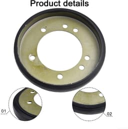 Byshayne- Grasmaaier Schijf Aluminium - Rotary Drive Disc - Vervangt Ariens 09475300 - Voor Homelite/Jacobson - Voor Murray 35550 - Lichtgewicht Materiaal - Maaier Schijf — thumbnail 2
