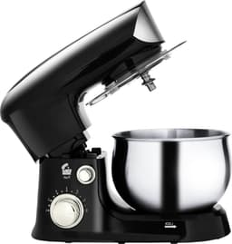 Keukenmachine - Mixer Robot - Deeg Maken - Planetair Mengsysteem - 3 Liter Kom - Zwart — thumbnail 1
