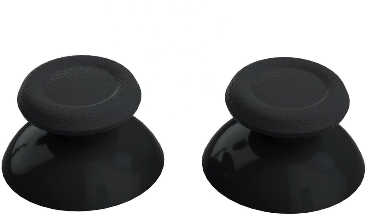 CLUTCHR - Vervangende Thumbsticks voor PS4 DualShock Controller – Set van 2 – Zwart – Analoge Joystick Sticks – Controller Reparatie — afbeelding 1