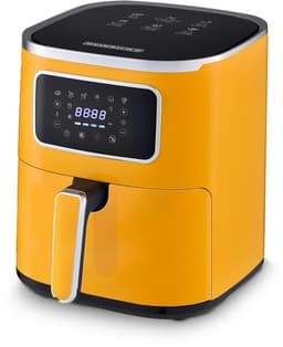 Heinrich's HFR 8216 - Heteluchtfriteuse - Airfryer - 5 Liter - Geel — thumbnail 2