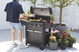Barbecook Luca 412 gasbarbecue met kast en zijbrander — thumbnail 4