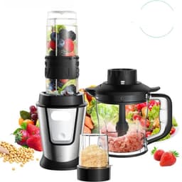 Multifunctionele Keukenmachine 3-In-1 - 700W - 1.2 liter - Makkelijk Schoon Te Maken - Compact - Juicer - Maler - Blender - Hakmolen - Smoothie - Mixer — thumbnail 1