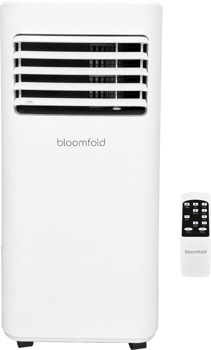 Bloomfold Mobiele Airco - 9.000 BTU - 4-in-1 - Airconditioning met Raamafdichtingskits - Slaapkamer airconditioning - Woonkamer airconditioning - tot 25m² koelen - Wifi modus & App — afbeelding 1