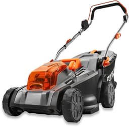 Accu grasmaaier 40V (2X20V) - FUXTEC FX-E2RM43 - 43cm 2 x 4Ah Li-Ion accu's, dubbele 2,4A lader, 40L opvangbak — thumbnail 4