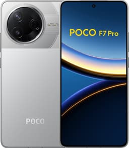 XIAOMI Poco F7 Pro - 12GB - 256 GB Zilver — thumbnail 1