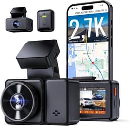 Thuys – Dual Dashcam - Voor Auto 1080p – Voor en Achter Camera – Auto Camera - G-Sensor – App Bediening – Parkeermodus — thumbnail 1