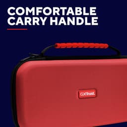 Trust GXT1251RB HARDCASE – Switch 2 Hardcase – Beschermhoes voor Switch 2 – voor Console & Joy–Cons – Rood/Blauw — thumbnail 4