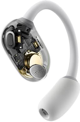 Baseus Eli Sport 1 | Open-Ear Oordopjes | Met Nekband | Sport Oordopjes | Geschikt voor Hardlopen, Wielrennen, Reizen, etc | Waterdicht IPX4 | Draadloze Oortjes | Stellar Wit — thumbnail 3